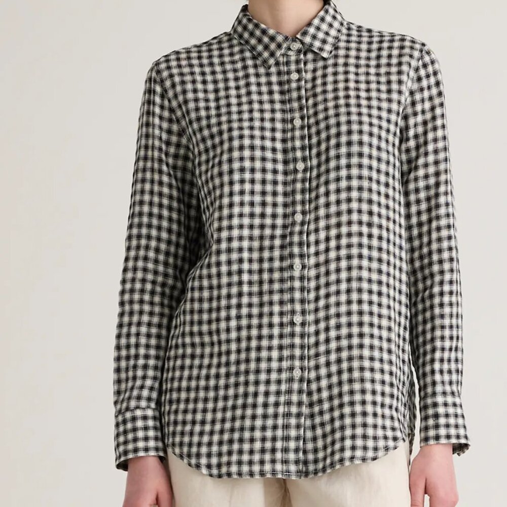 Quince European Linen Long Sleeve Shirt